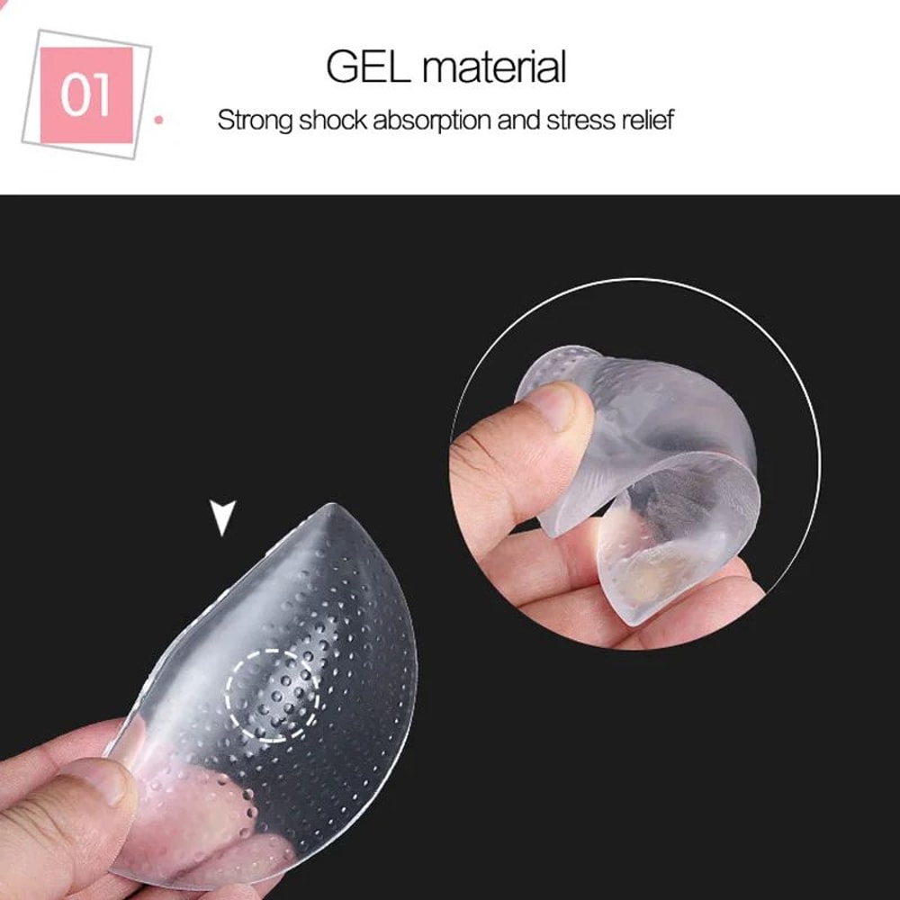 Silicone Orthotic Arch Support Insoles For Flat Feet Comfort Shoe Inserts 1