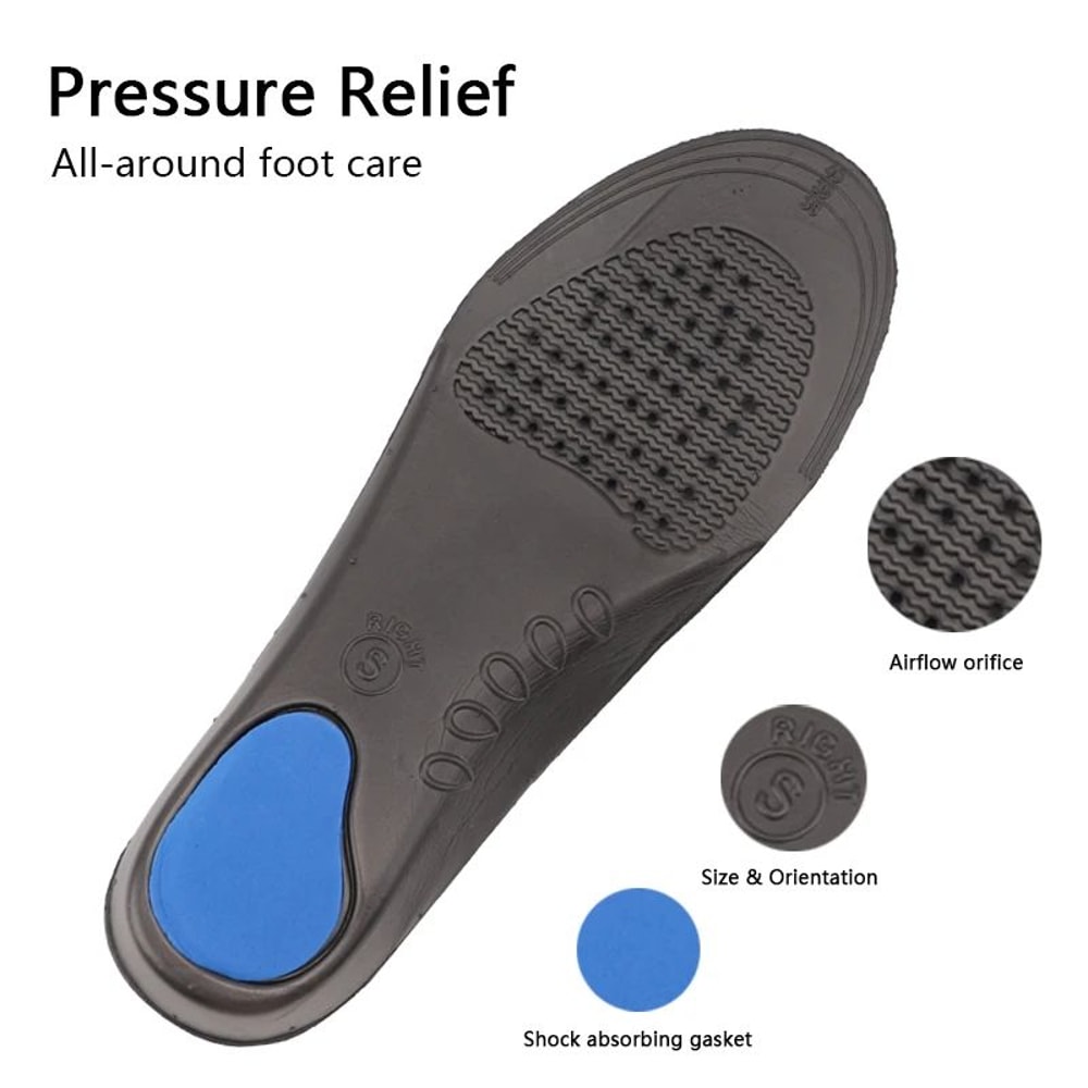 NEW EVA Orthopedic Insoles For Men Arch Insole For Shoes Women Flat Feet Shoe Pads For Plantar Fasc 5