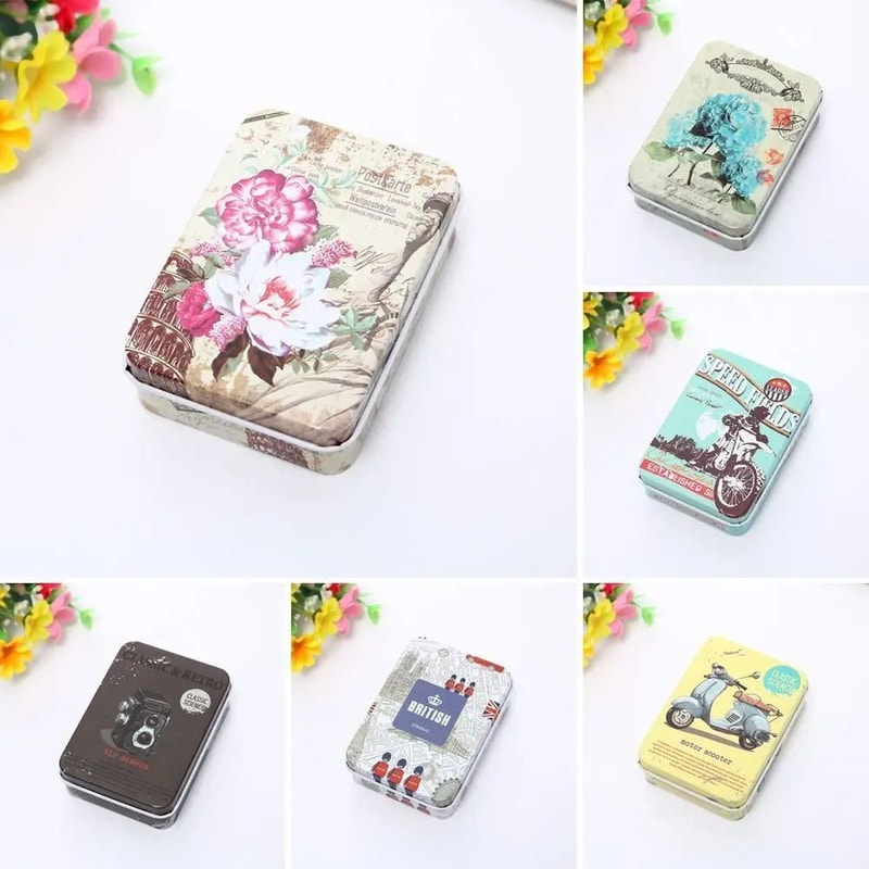 Aluminum Candle Tin Jar Refillable Cosmetic Storage Container With Lid 3