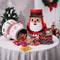 Christmas Cookie Tins With Lids Holiday Gift Storage Containers Set 2