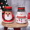 Christmas Cookie Tins With Lids Holiday Gift Storage Containers Set 4