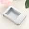 Rectangular Metal Jewelry Storage Tin Box With Clear Window Lid 2