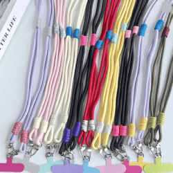 personalized double color crossbody phone lanyard strap adjustable universal phone strap
