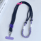 Personalized Double Color Crossbody Phone Lanyard Strap Adjustable Universal Phone Strap 7