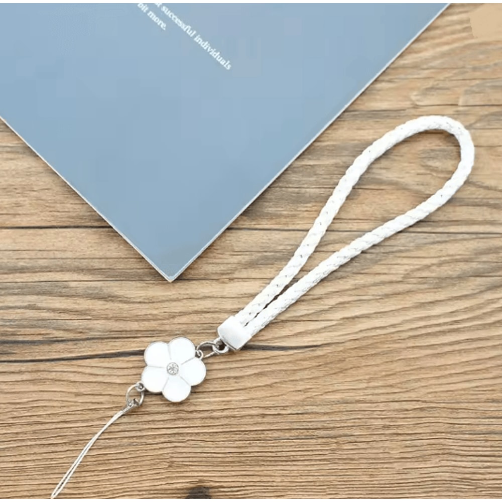 Cute Flower Phone Wrist Strap Universal Phone Lanyard Keychain Strap 3