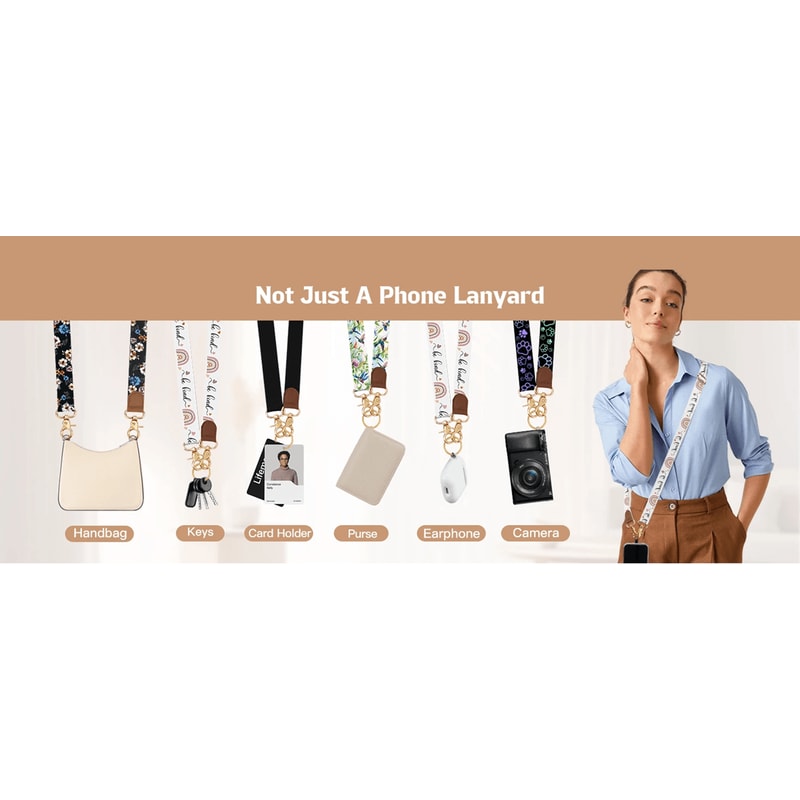 Universal Crossbody Phone Lanyard Adjustable Anti Theft Phone Strap 1
