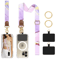 Universal Crossbody Phone Lanyard Adjustable Anti Theft Phone Strap 2