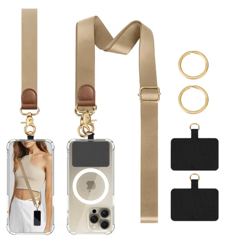 Universal Crossbody Phone Lanyard Adjustable Anti Theft Phone Strap 3