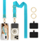 Universal Crossbody Phone Lanyard Adjustable Anti Theft Phone Strap 4