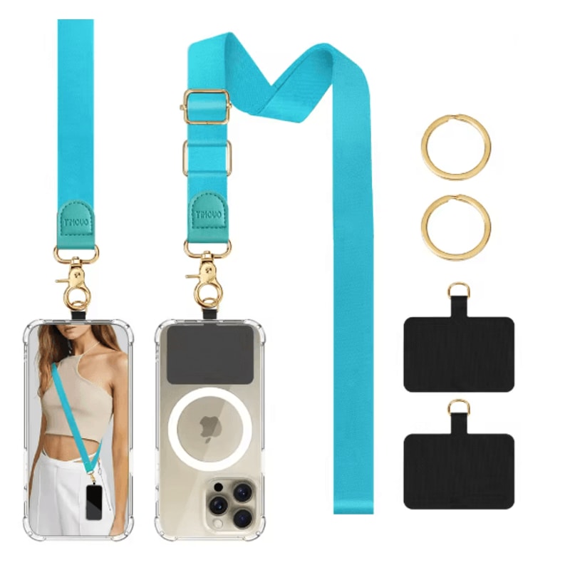 Universal Crossbody Phone Lanyard Adjustable Anti Theft Phone Strap 4