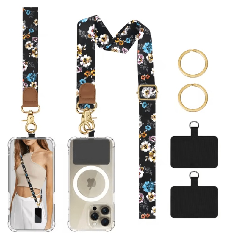 Universal Crossbody Phone Lanyard Adjustable Anti Theft Phone Strap 6