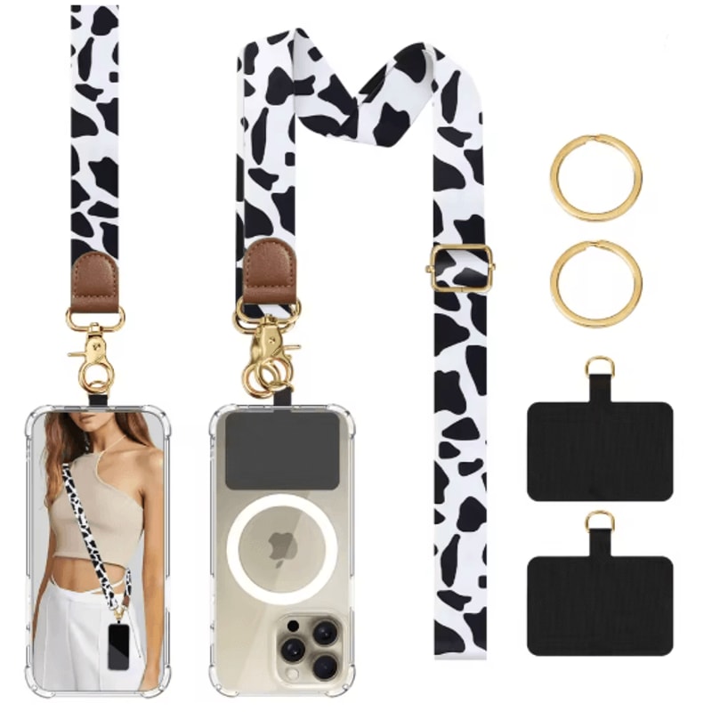 Universal Crossbody Phone Lanyard Adjustable Anti Theft Phone Strap 8