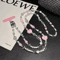 Cute Strawberry Beaded Crossbody Phone Charm Strap 4