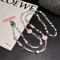 Cute Strawberry Beaded Crossbody Phone Charm Strap 4