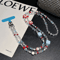 Cute Strawberry Beaded Crossbody Phone Charm Strap 5
