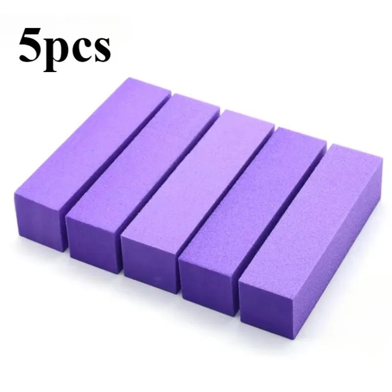 Professional Nail Buffer Blocks Manicure Pedicure Polishing File Set 8