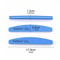 Half Moon Double Sided Nail Files Professional Manicure Pedicure Buffer Set 4