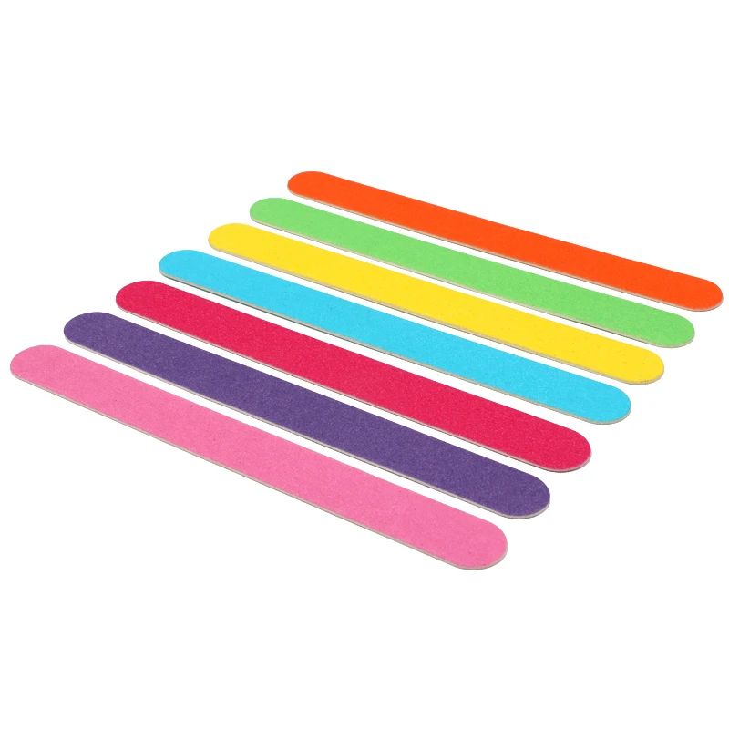 Wooden Nail Files Professional Manicure Pedicure Sanding File Set 20 Pack 4