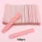 Wooden Nail Files Professional Manicure Nail Buffer Sticks 100 Pack 6
