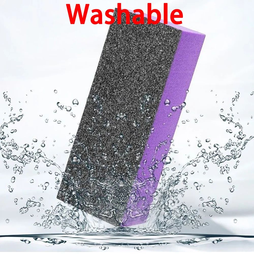 Sponge Nail Buffer Blocks 3 Way Nail Polishing Manicure Set 100 Pack 3