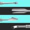 Stainless Steel Cuticle Pusher Double End Manicure Nail Tool 2