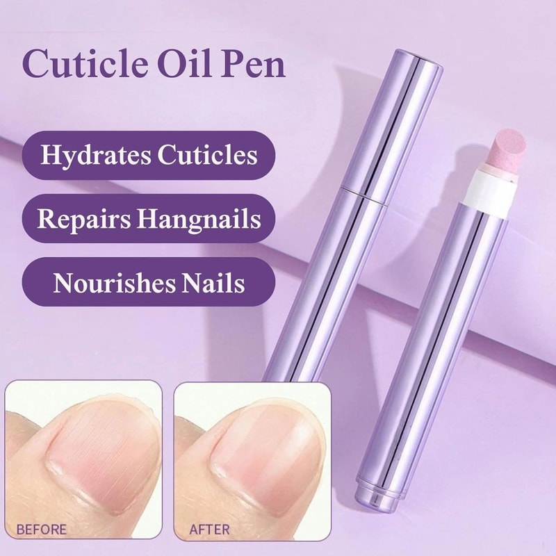 Pumice Stone Cuticle Pusher Nail Care Manicure Cleaning Tool 0