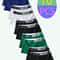 Mens Milk Silk Boxer Shorts Breathable Comfortable Underwear 10 Pack 0