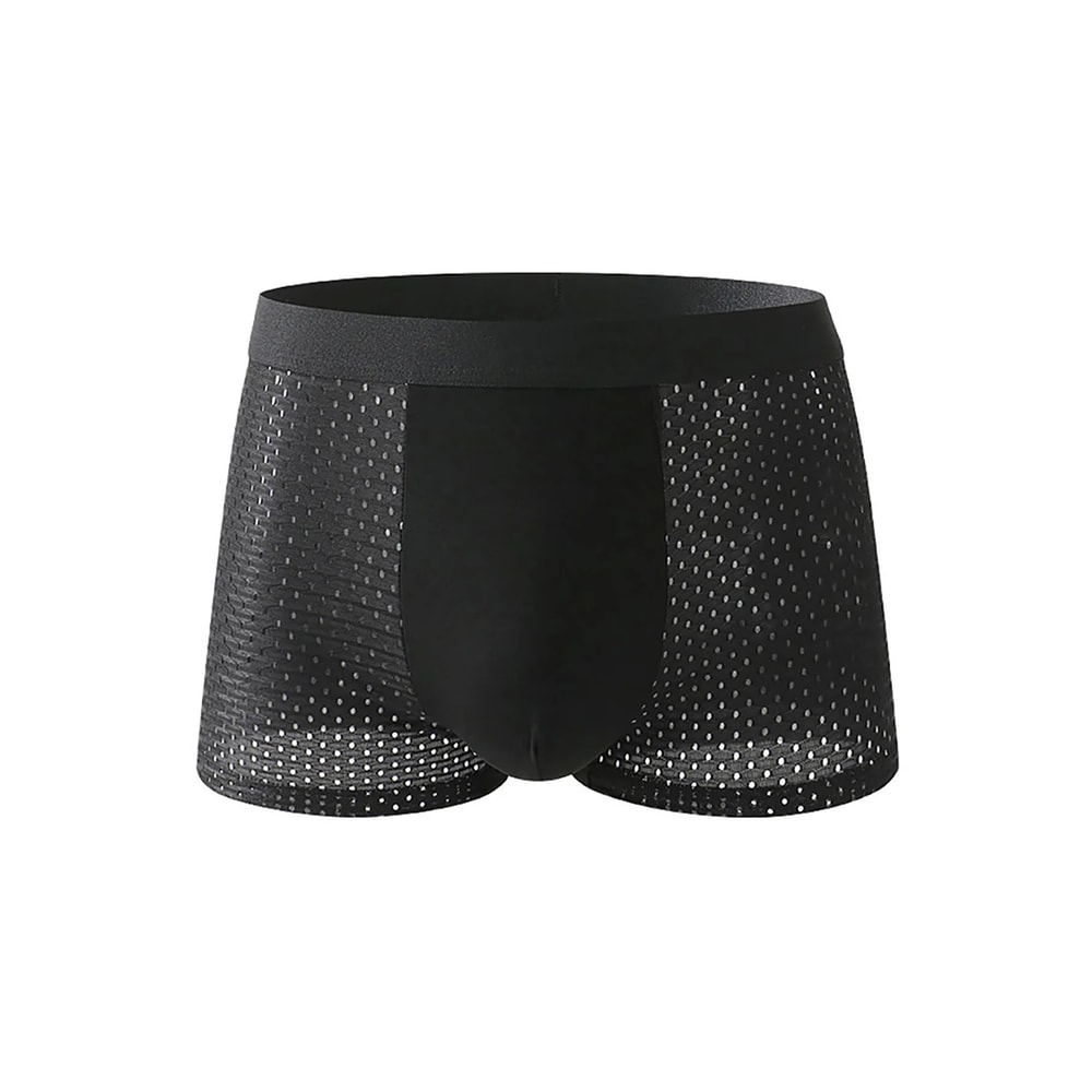 Mens Ice Silk Mesh Boxer Shorts Breathable Cooling Underwear 8 Pack 1