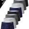 Mens Boxer Briefs Soft Breathable Comfortable Underwear 8 Pack 0