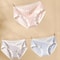 Ice Silk Maternity Panties Breathable Mid Waist Pregnancy Underwear 4