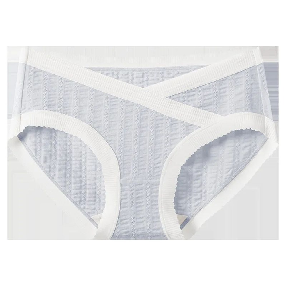 Ice Silk Maternity Panties Breathable Mid Waist Pregnancy Underwear 6