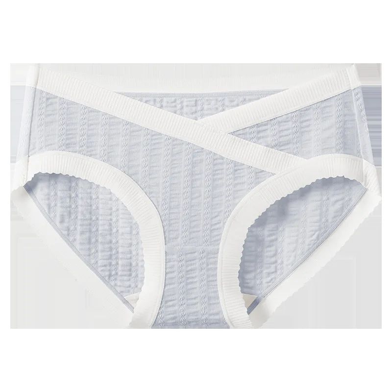 Ice Silk Maternity Panties Breathable Mid Waist Pregnancy Underwear 6