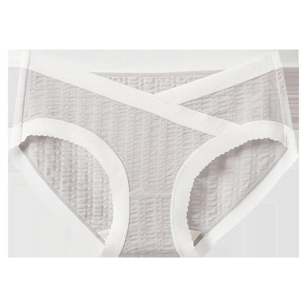 Ice Silk Maternity Panties Breathable Mid Waist Pregnancy Underwear 7