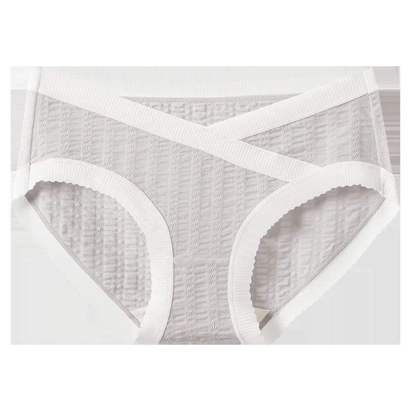 Ice Silk Maternity Panties Breathable Mid Waist Pregnancy Underwear 7
