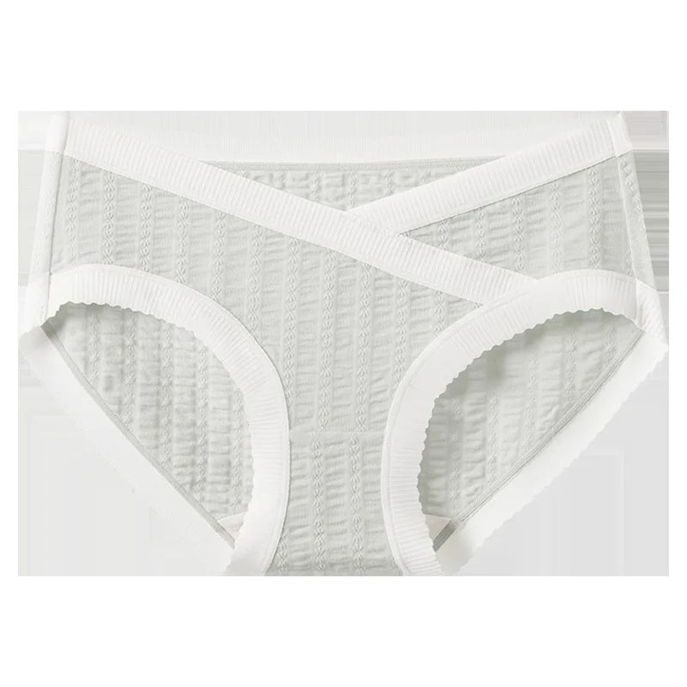 Ice Silk Maternity Panties Breathable Mid Waist Pregnancy Underwear 8