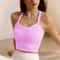 CloudRise Seamless Sports Bra Crop Top For Women Workout And Yoga 9