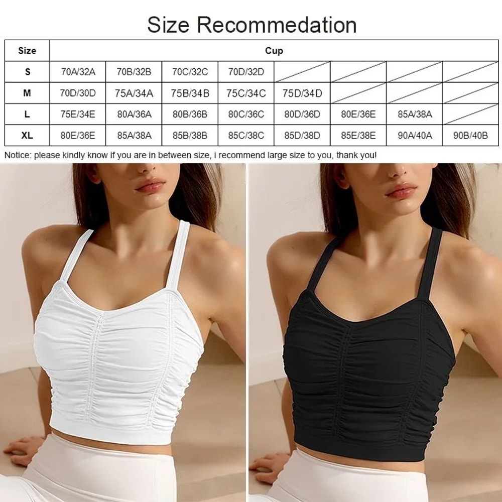 CloudRise Seamless Sports Bra Crop Top For Women Workout And Yoga 5