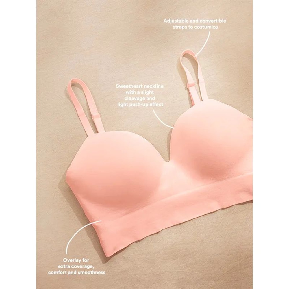 ShapeComfort Wireless Support Bra For Women Seamless Lift And Coverage 9