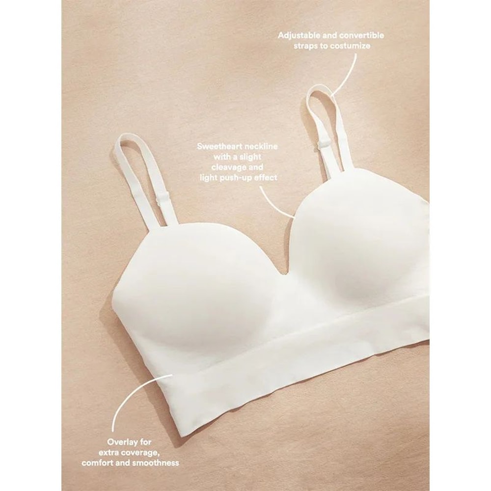 ShapeComfort Wireless Support Bra For Women Seamless Lift And Coverage 10