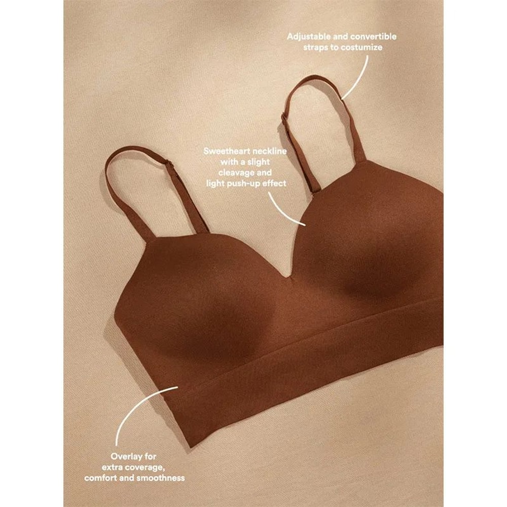 ShapeComfort Wireless Support Bra For Women Seamless Lift And Coverage 8
