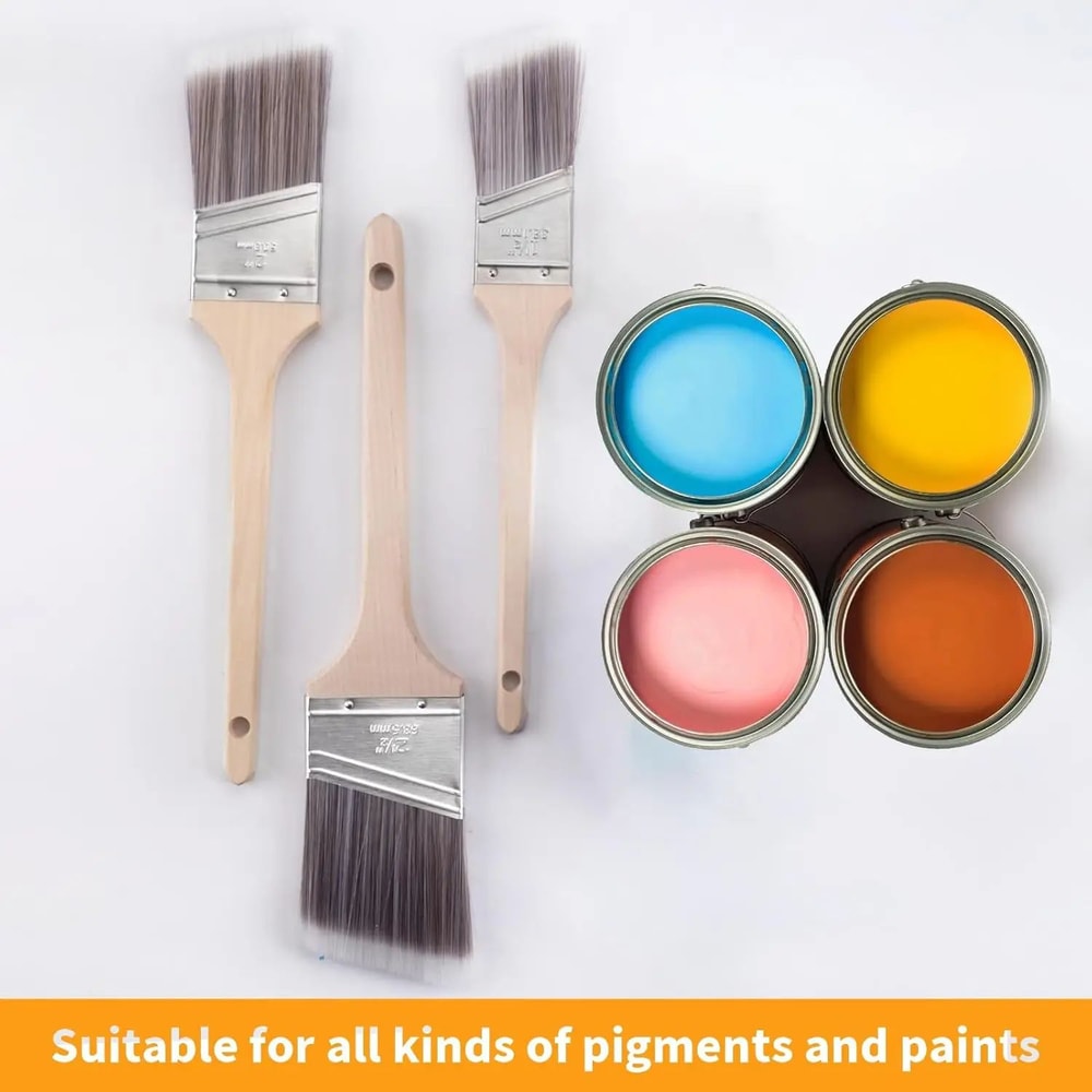 Premium Nylon Paint Brush Set For Acrylic WatercolorOil Painting 1