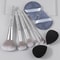 Diamond Handle Makeup Brush And Sponge Set For Flawless Blending And Contouring 1