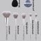 Diamond Handle Makeup Brush And Sponge Set For Flawless Blending And Contouring 4