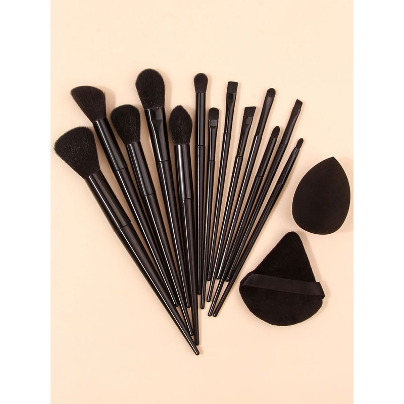 13 Piece Professional Makeup Brush Set With Sponges For Complete Flawless Application 1