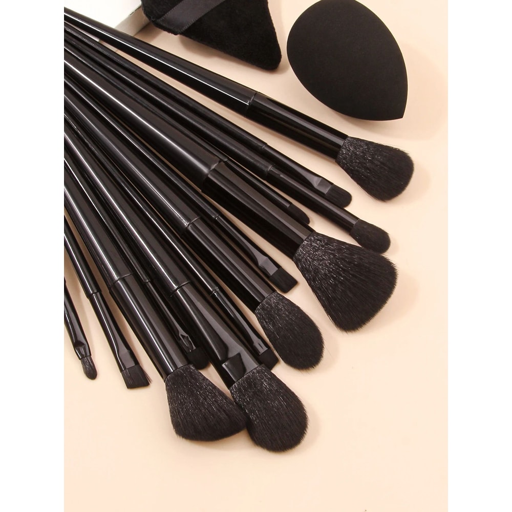 13 Piece Professional Makeup Brush Set With Sponges For Complete Flawless Application 4