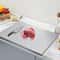 Premium Stainless Steel Cutting Board Non Porous Hygienic Kitchen Surface 0