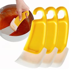 premium silicone cleaning spatula flexible kitchen scraper tool