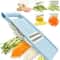 5 In 1 Mandoline Slicer Vegetable Cutter Multi Blade Kitchen Tool 7