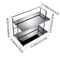 Double Layer Acrylic Storage Rack Multifunctional Desktop Organizer 7