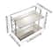 Double Layer Acrylic Storage Rack Multifunctional Desktop Organizer 6